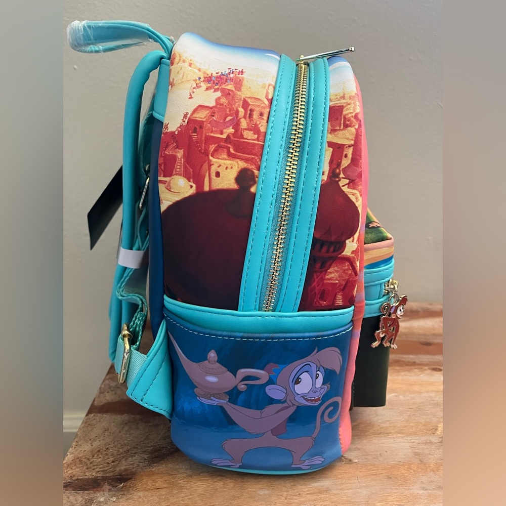 Loungefly Aladdin Princess Scenes Mini Backpack - Picture 4 of 9